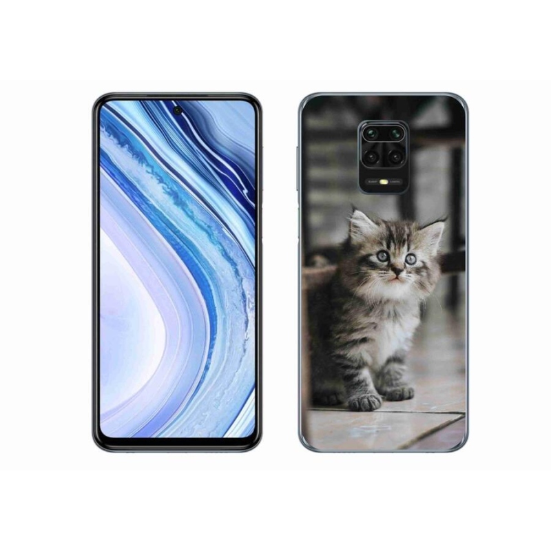 Gél borítás mmCase a Xiaomi Redmi Note 9 Pro készülékhez - cica