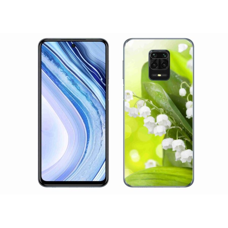 Gél borítás mmCase a Xiaomi Redmi Note 9 Pro számára - lily of the valley