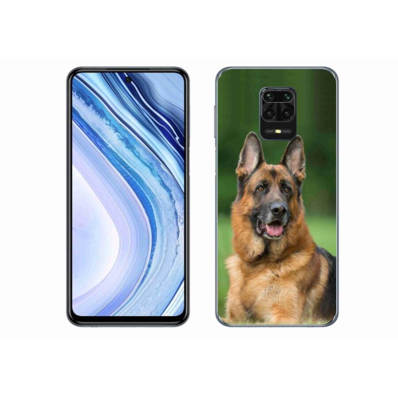 Gél borítás mmCase a Xiaomi Redmi Note 9 Pro-hoz - Német juhászkutya