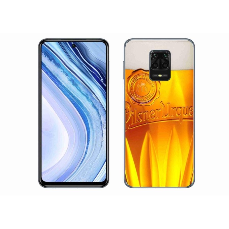 Gél borítás mmCase a Xiaomi Redmi Note 9 Pro számára - sör