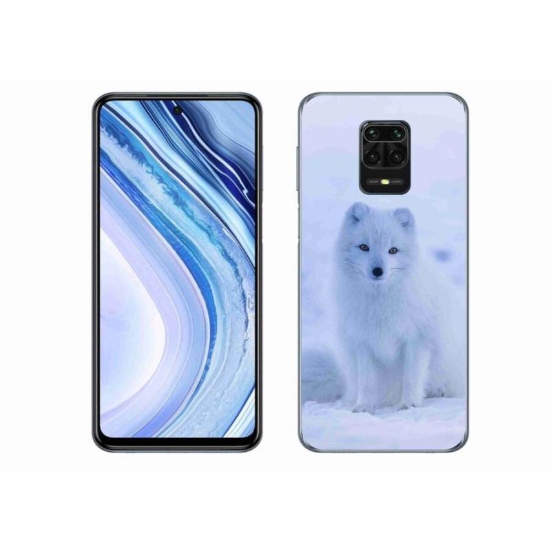Gél borítás mmCase a Xiaomi Redmi Note 9 Pro készülékhez - polár róka