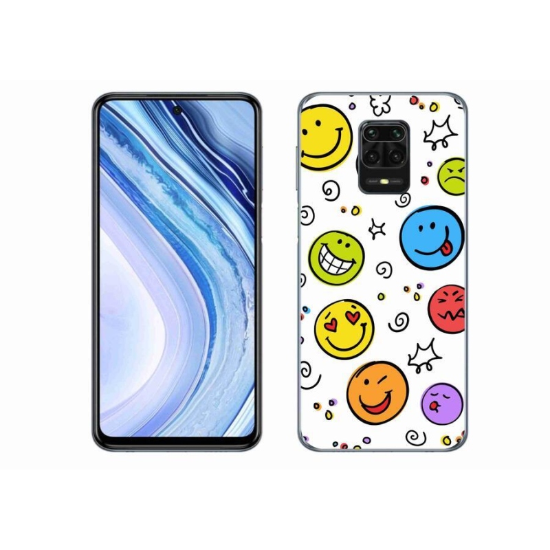Gél borítás mmCase a Xiaomi Redmi Note 9 Pro készülékhez - smiley-k