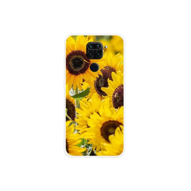 Gél borítás mmCase a Xiaomi Redmi Note 9-hez - Napraforgó