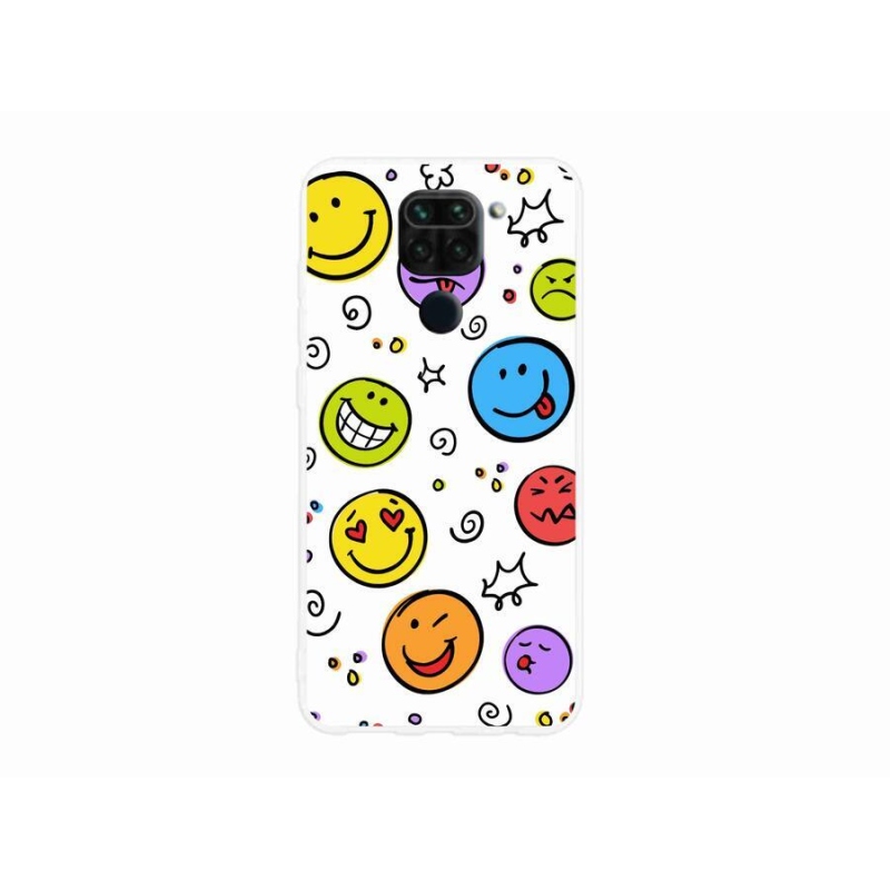 Gél borítás mmCase a Xiaomi Redmi Note 9-hez - smiley-k