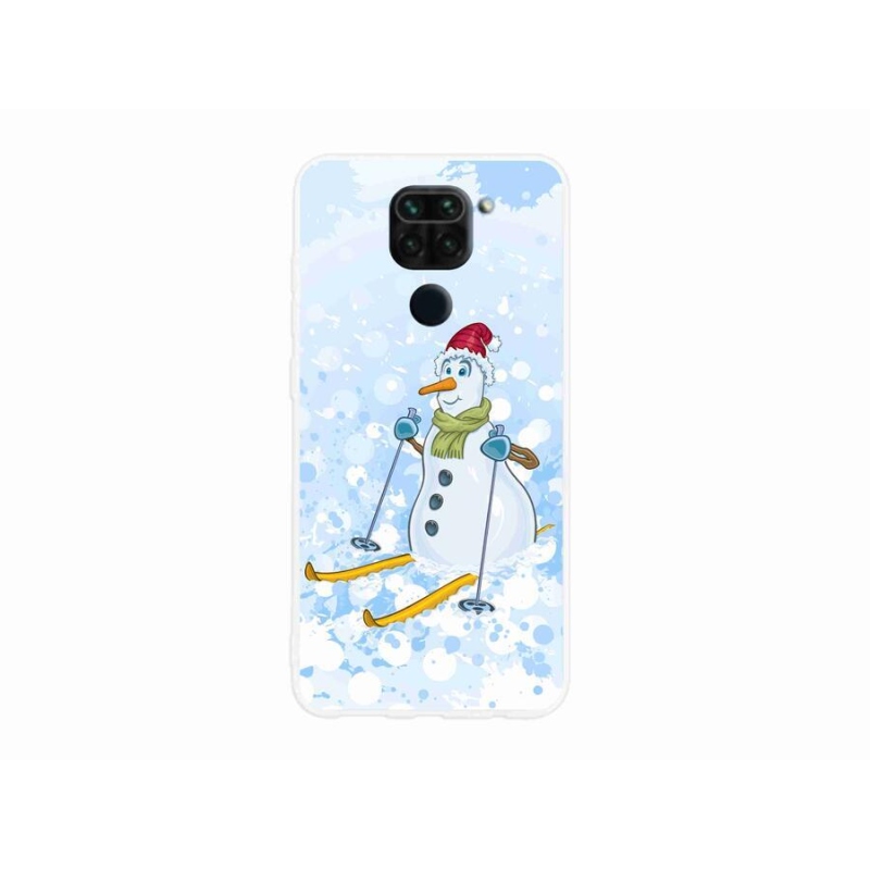 Gél borítás mmCase a Xiaomi Redmi Note 9-hez - hóember