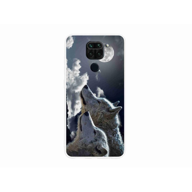 Gél borítás mmCase a Xiaomi Redmi Note 9-hez - farkasok