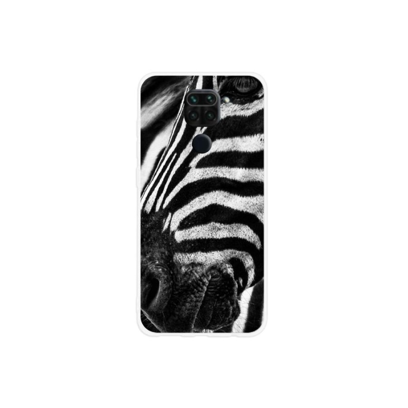 Gél borítás mmCase a Xiaomi Redmi Note 9-hez - zebra