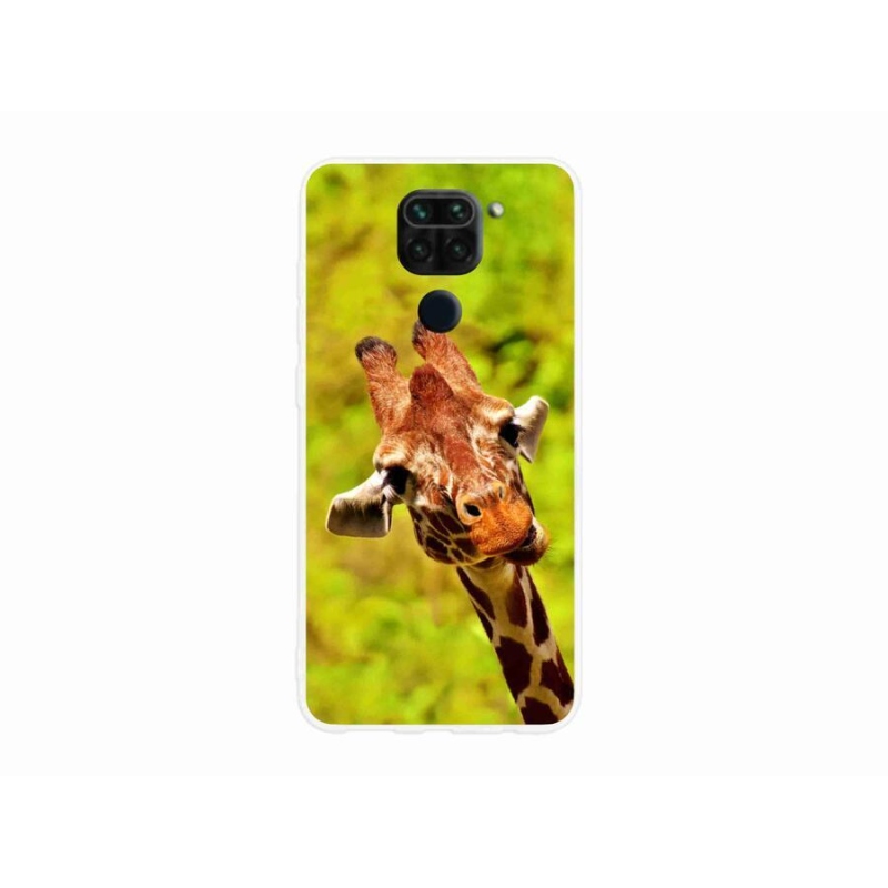 Gél borítás mmCase a Xiaomi Redmi Note 9-hez - zsiráf