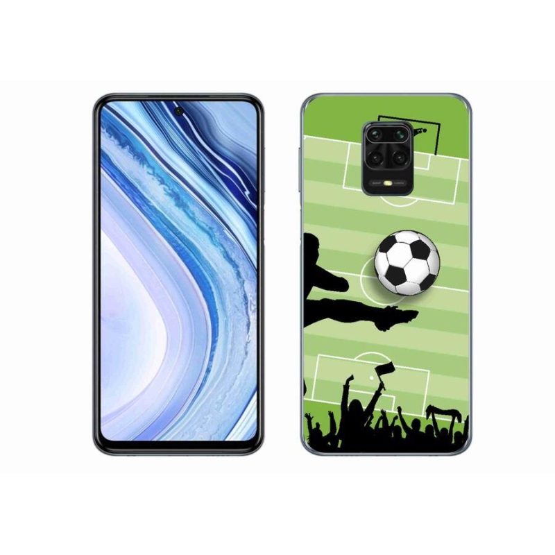 Gél borítás mmCase a Xiaomi Redmi Note 9S-hez - futballpálya 3