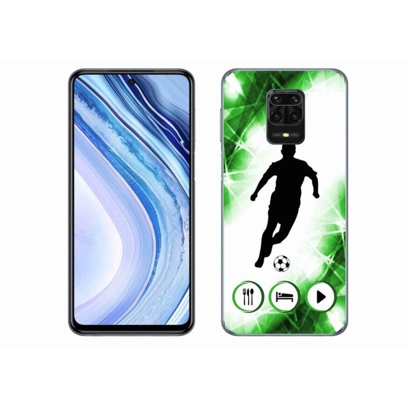 Gél borítás mmCase a Xiaomi Redmi Note 9S-hez - focista