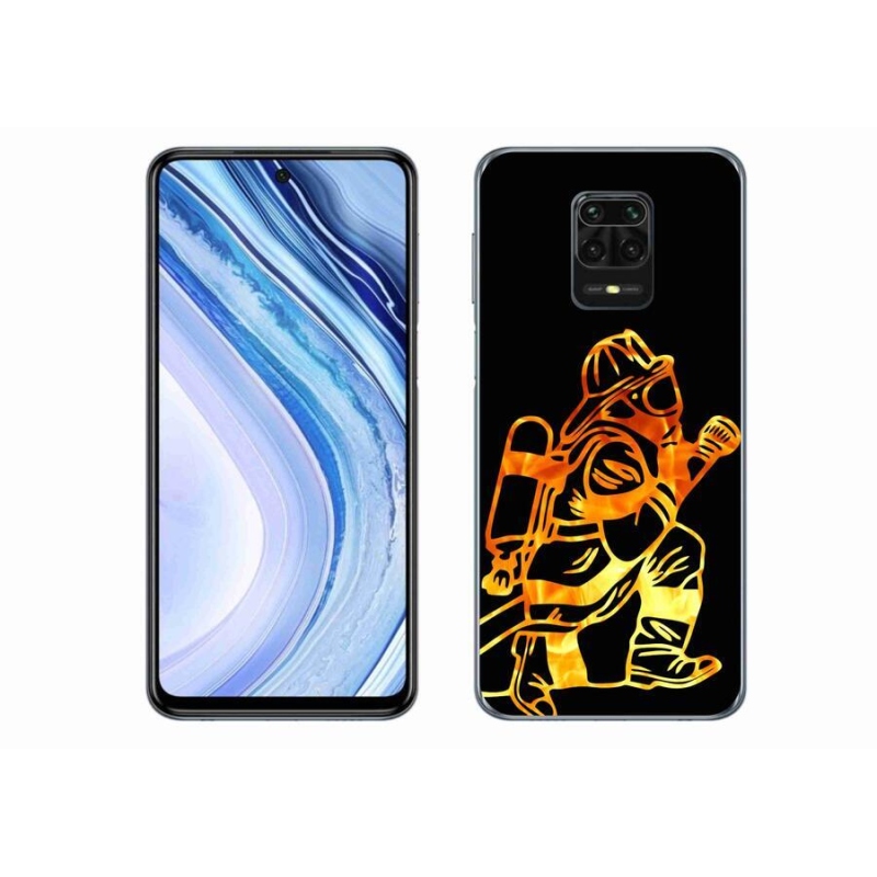 Gél borítás mmCase a Xiaomi Redmi Note 9S-hez - tűzoltó 1