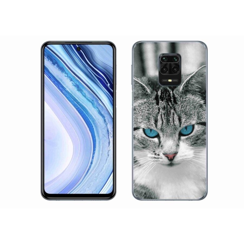 Gél borítás mmCase a Xiaomi Redmi Note 9S-hez - macskaszem 1