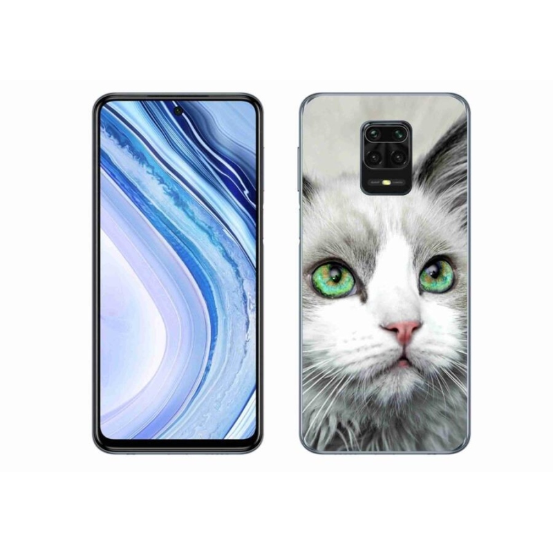 Gél borító mmCase a Xiaomi Redmi Note 9S-hez - macskaszem