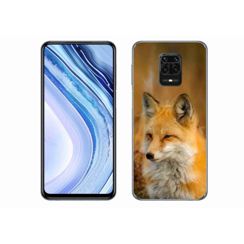 Gél borítás mmCase a Xiaomi Redmi Note 9S-hez - róka