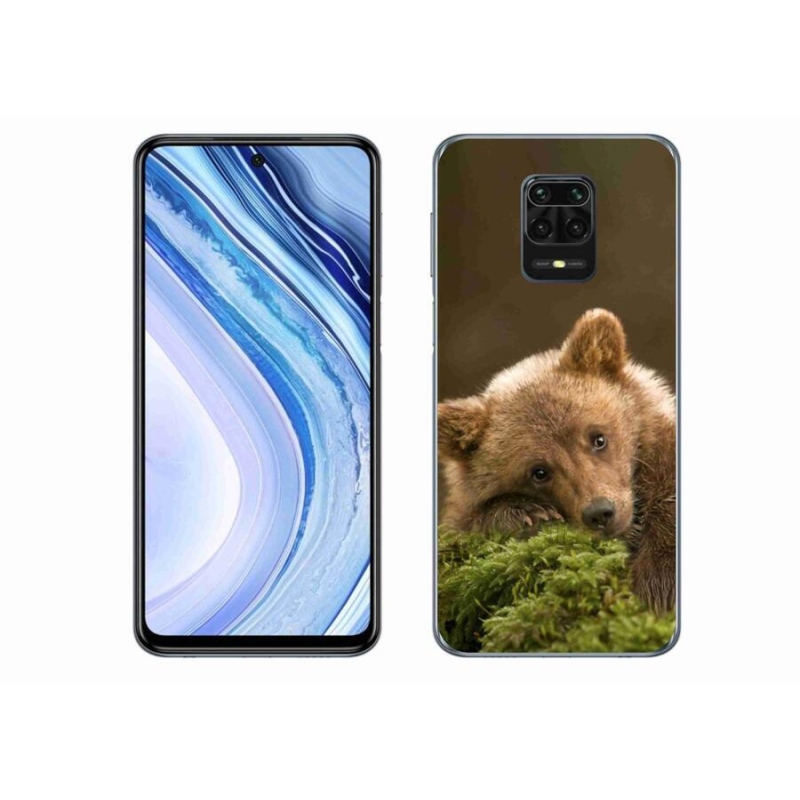 Gél borítás mmCase a Xiaomi Redmi Note 9S-hez - medve