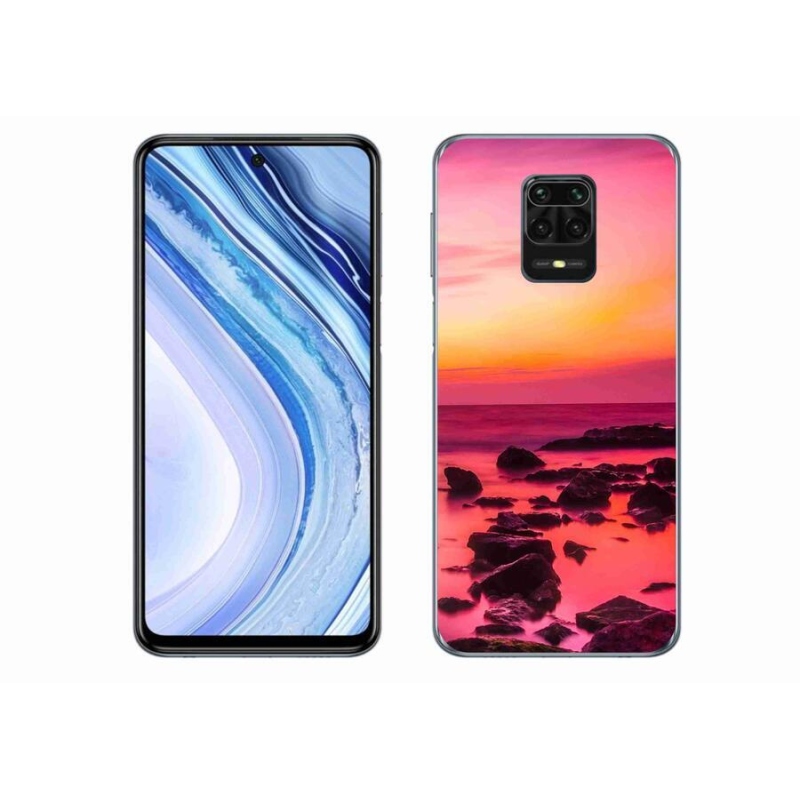Gél borítás mmCase a Xiaomi Redmi Note 9S-hez - tenger és ragyogás