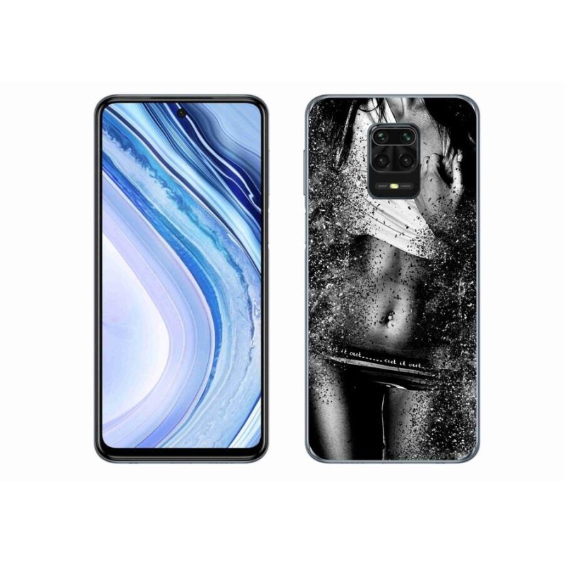 Gél borító mmCase a Xiaomi Redmi Note 9S-hez - szexi nő 1