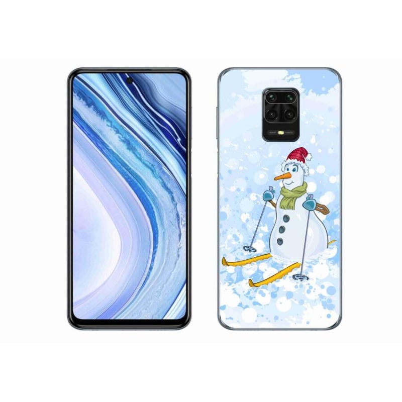 Gél borítás mmCase a Xiaomi Redmi Note 9S-hez - hóember