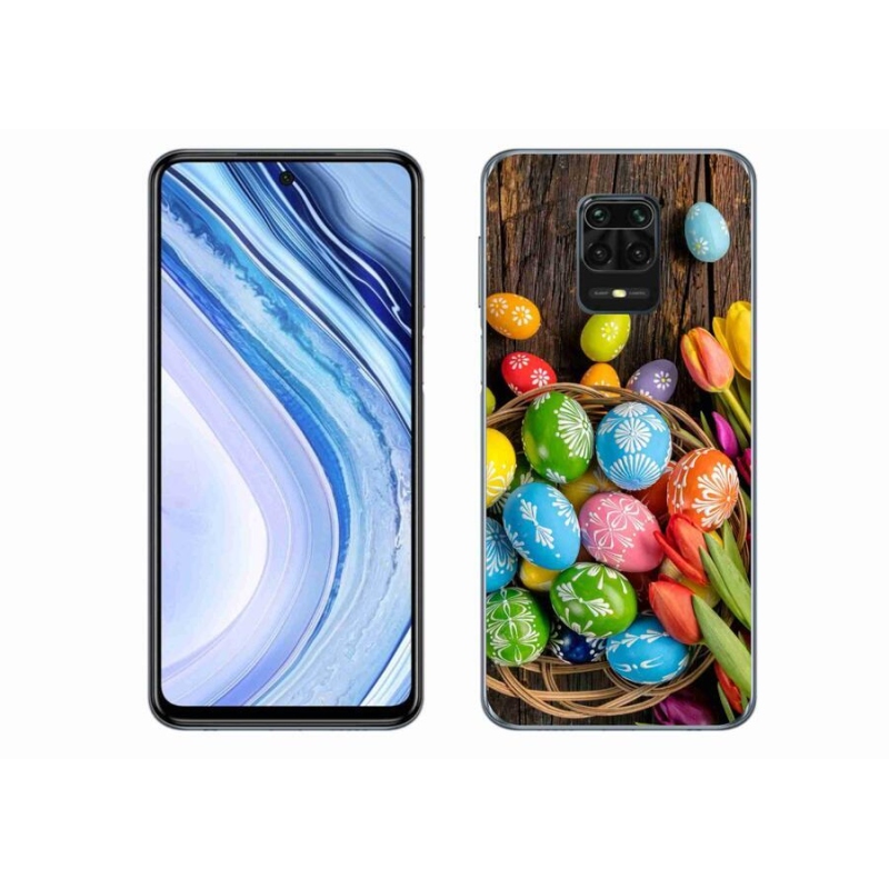 Gél borítás mmCase a Xiaomi Redmi Note 9S-hez - Húsvéti tojások