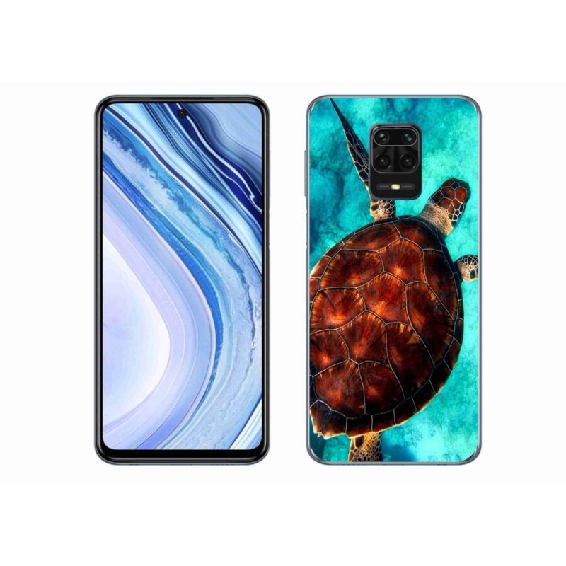 Gél borítás mmCase a Xiaomi Redmi Note 9S-hez - teknősbéka