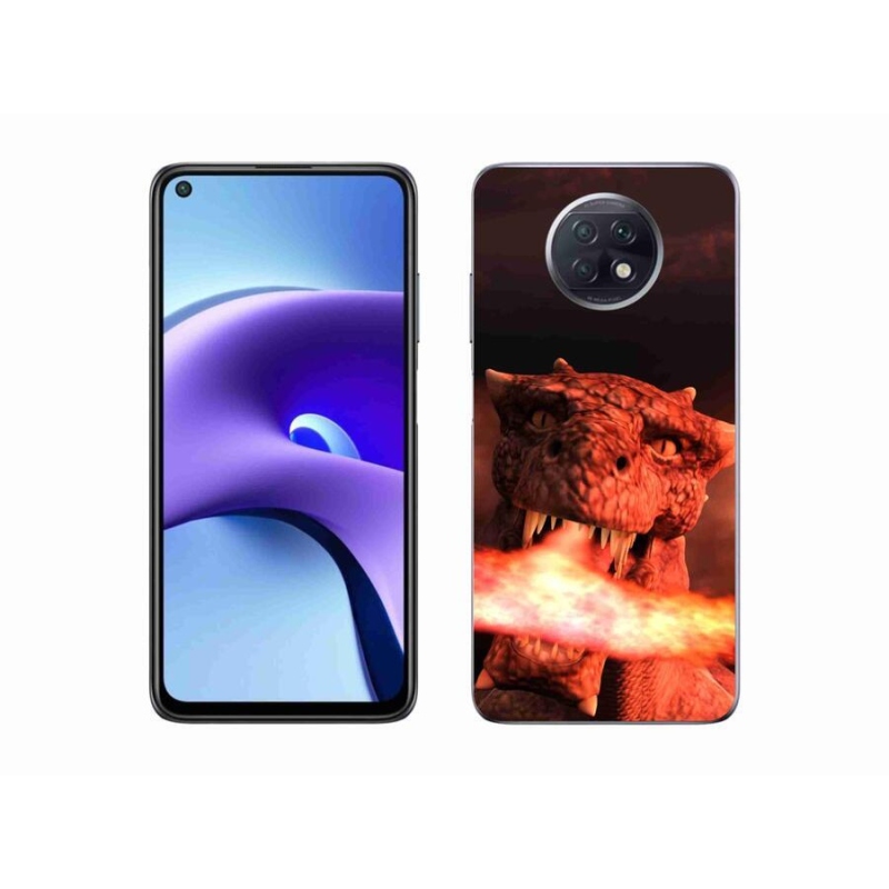Gél borítás mmCase a Xiaomi Redmi Note 9T 5G - sárkányhoz