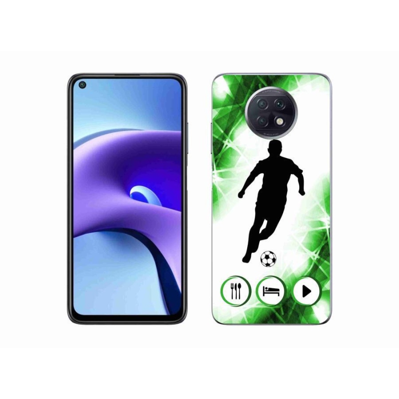 Gél borítás mmCase a Xiaomi Redmi Note 9T 5G-hez - focista