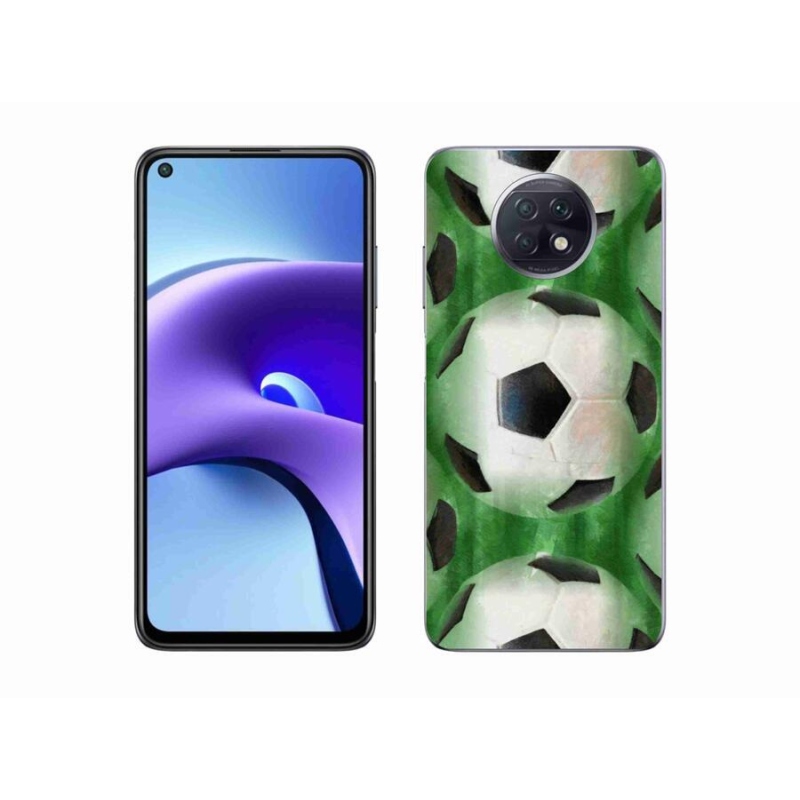 Gél borítás mmCase a Xiaomi Redmi Note 9T 5G-hez - focilabda