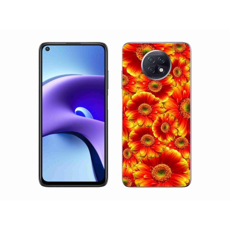 Gél borítás mmCase a Xiaomi Redmi Note 9T 5G-hez - gerbera 1