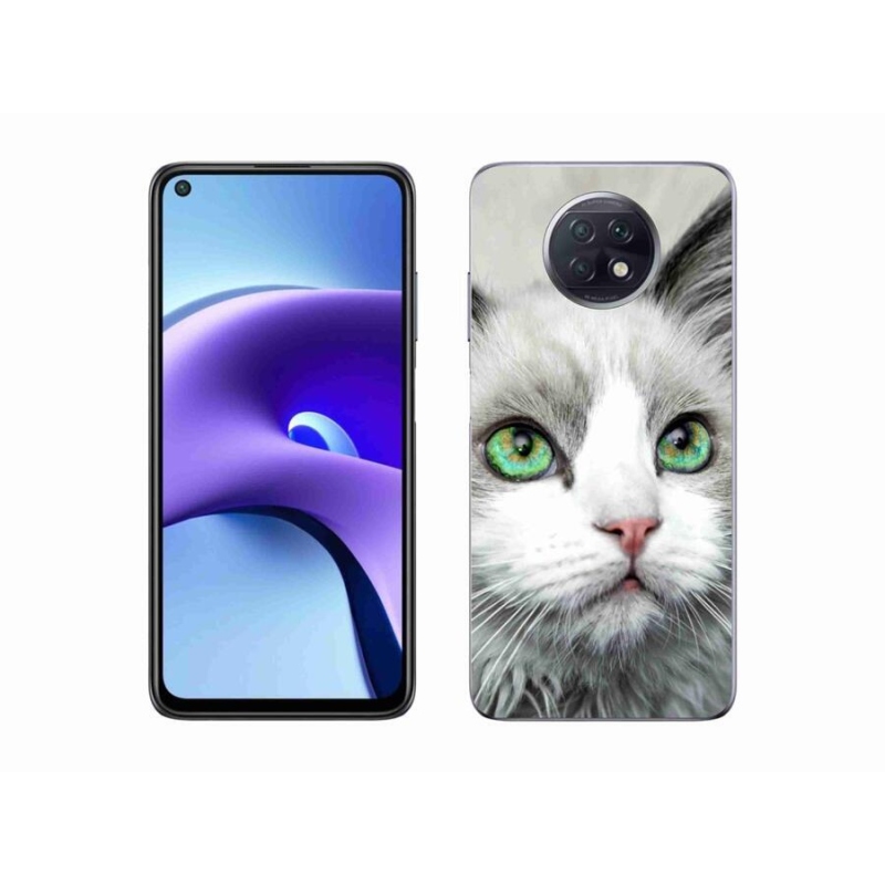 Gél borító mmCase a Xiaomi Redmi Note 9T 5G-hez - macskaszem