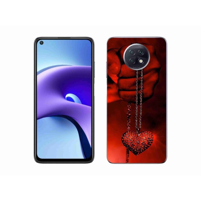 Gél borító mmCase a Xiaomi Redmi Note 9T 5G - nyaklánchoz