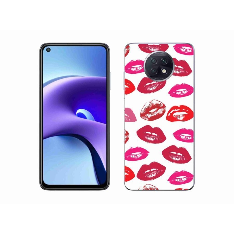 Gél borítás mmCase a Xiaomi Redmi Note 9T 5G számára - ajkak