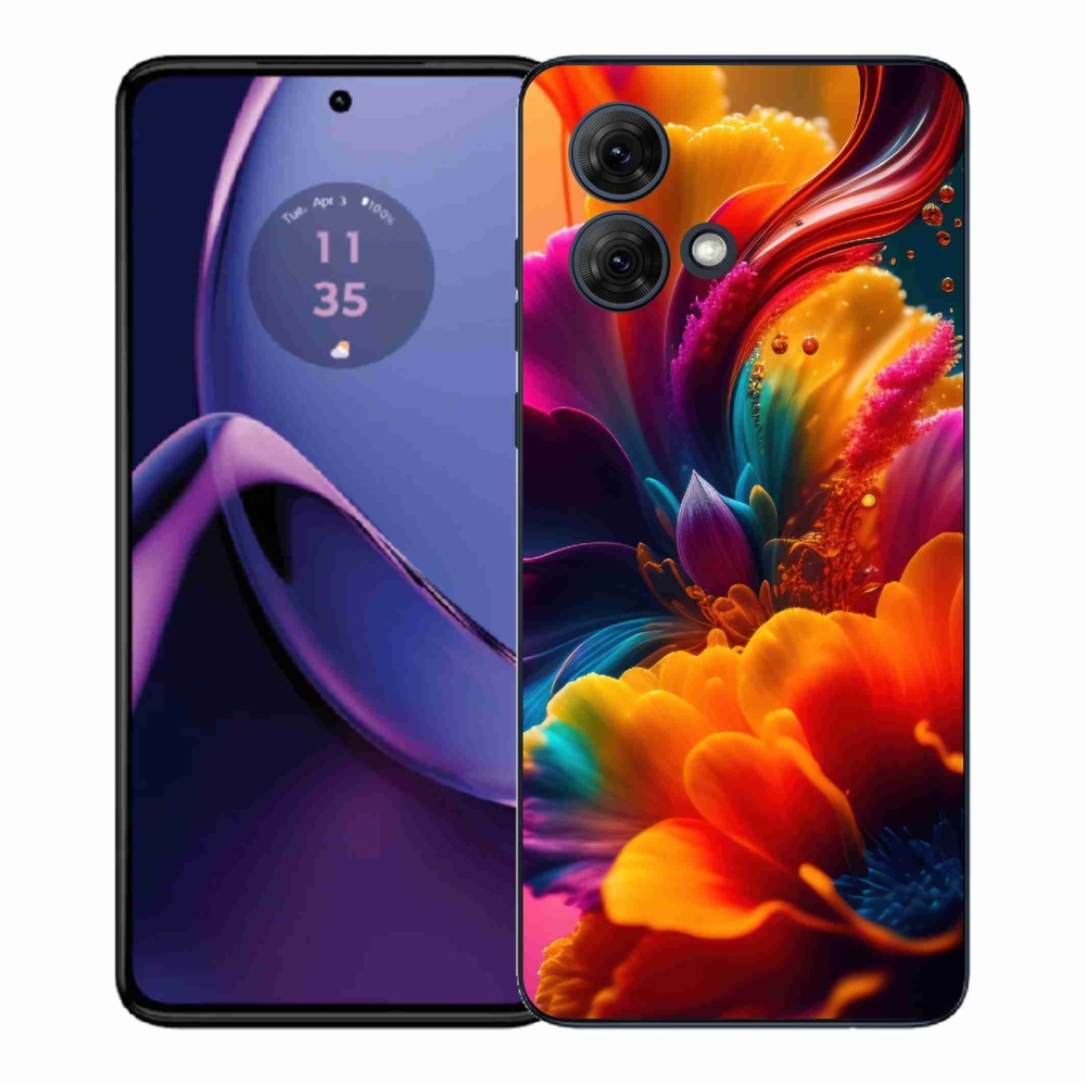 Gél borítás mmCase a Motorola Moto G84 5G készülékhez - absztrakt motívum 2