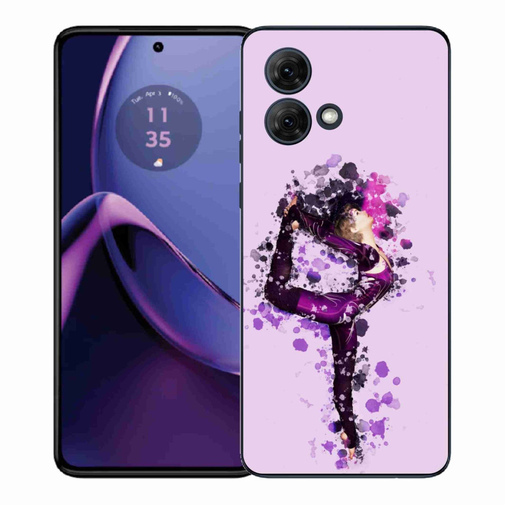 Gél védőburkolat mmCase a Motorola Moto G84 5G-hez - balett