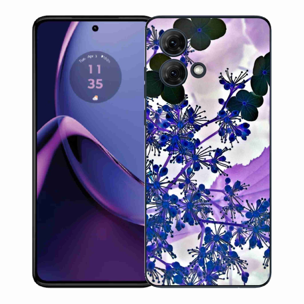 Zselés borítás mmCase Motorola Moto G84 5G - hortenzia virág