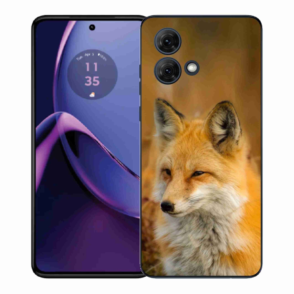 Gél védőburkolat mmCase Motorola Moto G84 5G - rókakék