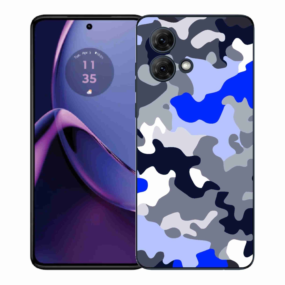 Zselés borítás mmCase Motorola Moto G84 5G - terepszínű minta 8