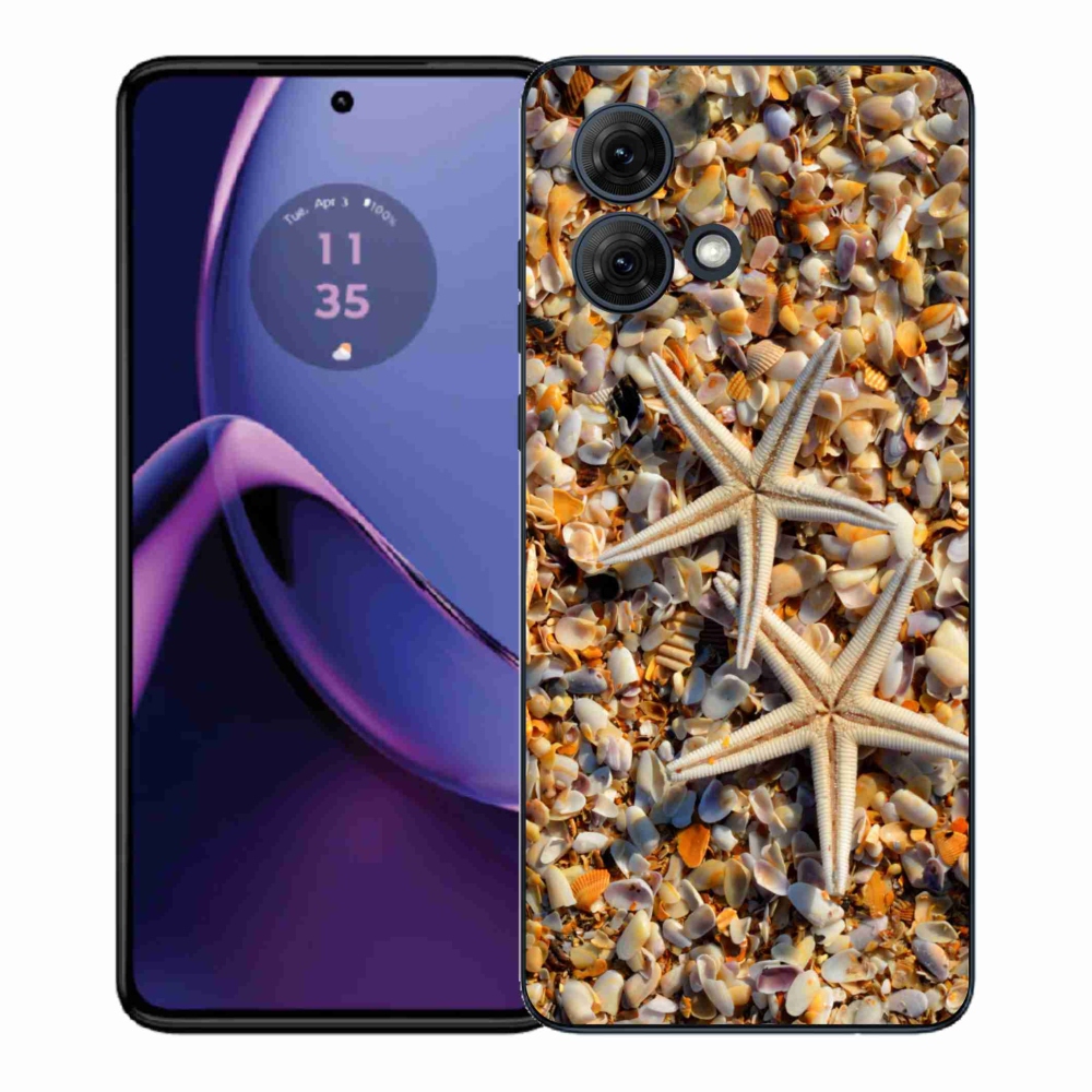 Gél védőburkolat mmCase Motorola Moto G84 5G - tengeri csillaghoz