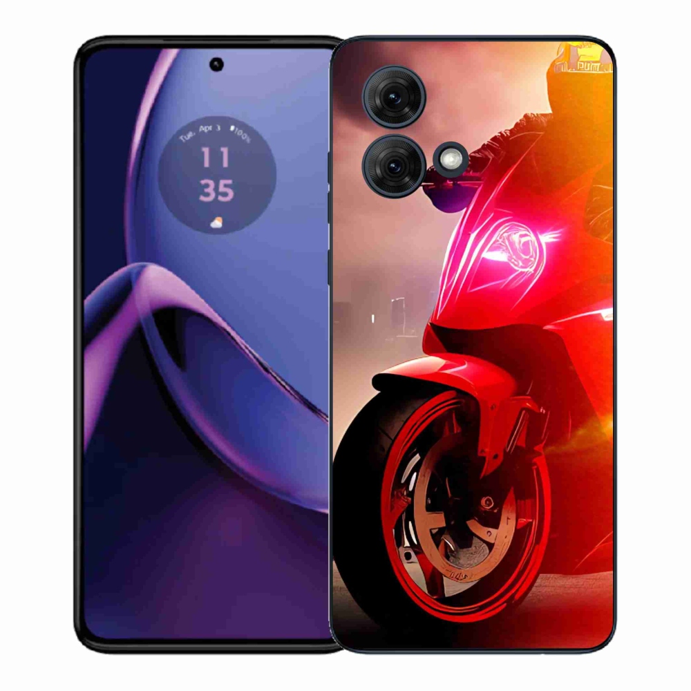 Gél védőburkolat mmCase Motorola Moto G84 5G - motorkerékpárhoz