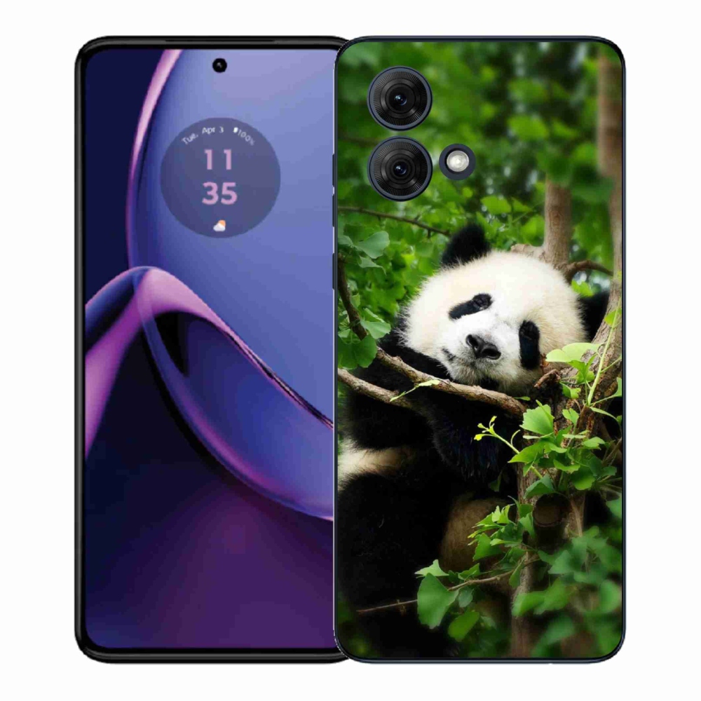 Gél védőburkolat mmCase Motorola Moto G84 5G - panda