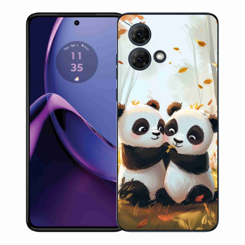 Gél védőburkolat mmCase Motorola Moto G84 5G - pandy