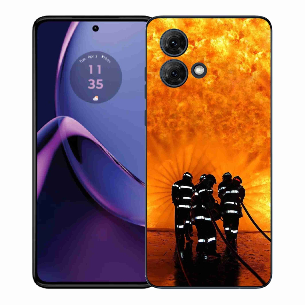 Gél védőburkolat mmCase a Motorola Moto G84 5G - Fire készülékhez