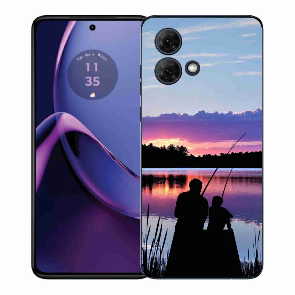 Gél védőburkolat mmCase a Motorola Moto G84 5G - halászat 2