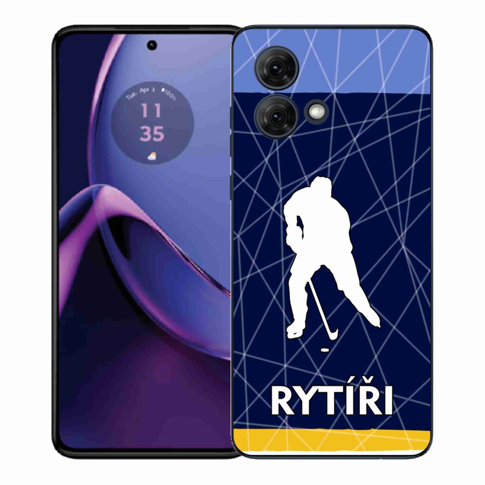 Gél védőburkolat mmCase Motorola Moto G84 5G - Lovagok