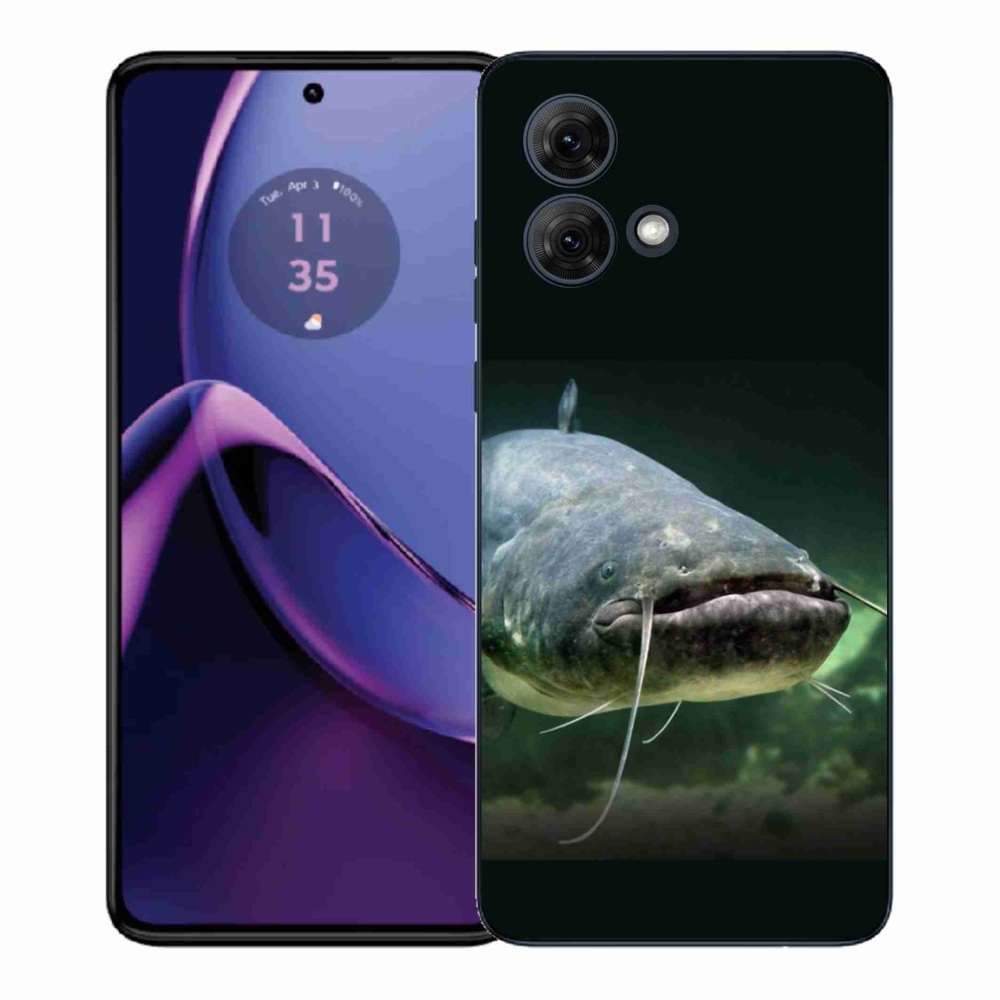 Gél védőburkolat mmCase Motorola Moto G84 5G - harcsa