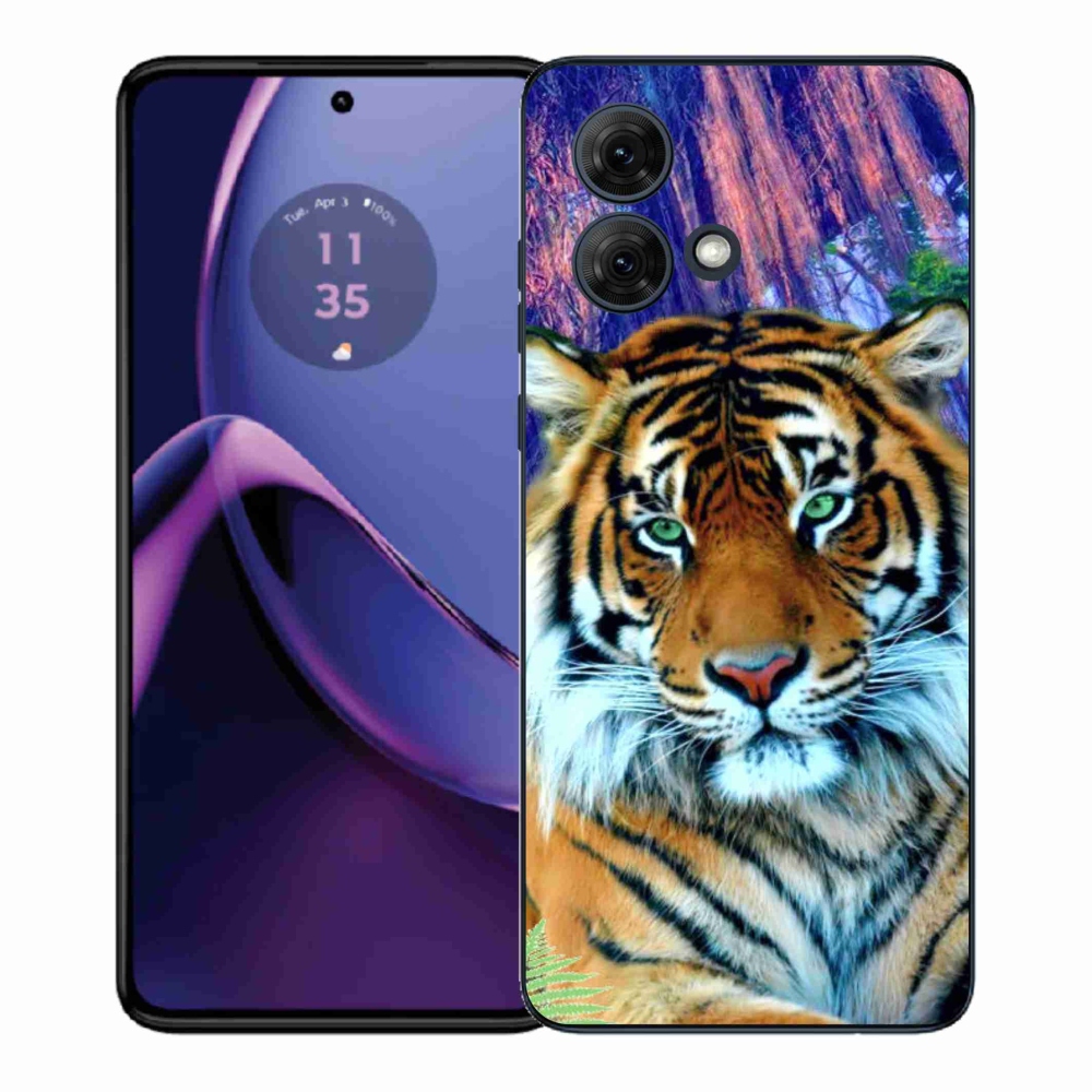 Gél védőburkolat mmCase Motorola Moto G84 5G - tigris