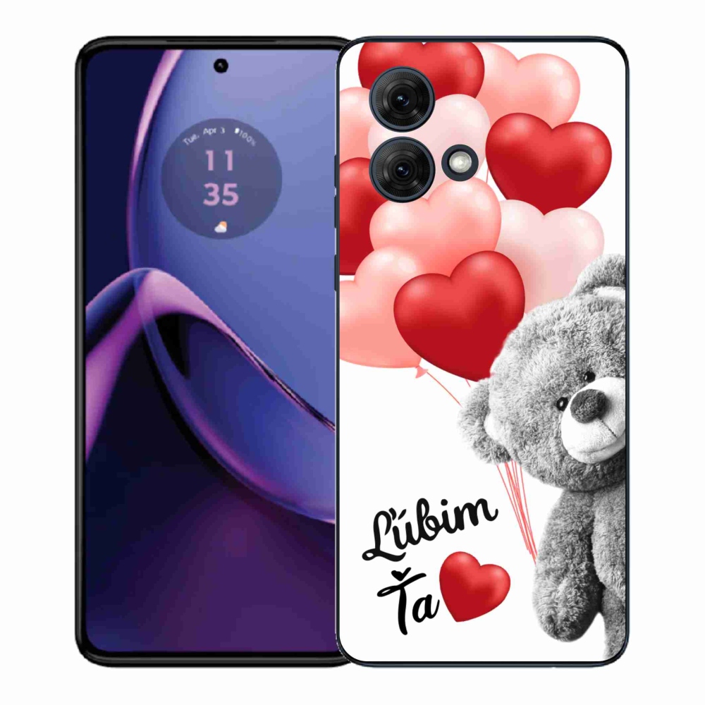 Gél borítás mmCase a Motorola Moto G84 5G - I love you en