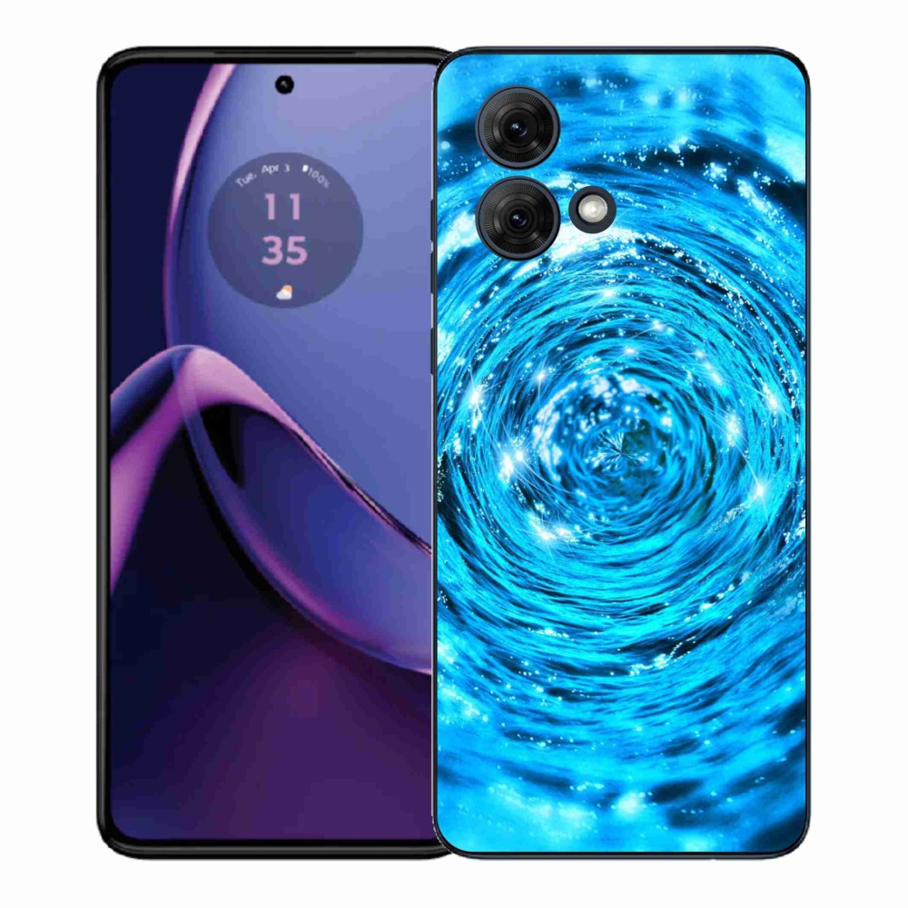 Gél védőburkolat mmCase a Motorola Moto G84 5G - water vortexhez