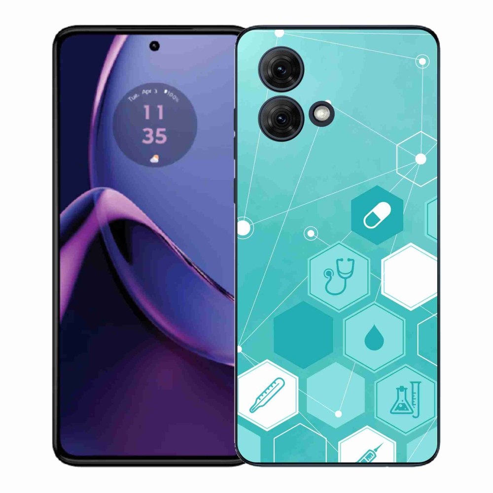 Gél védőburkolat mmCase a Motorola Moto G84 5G - egészség 3