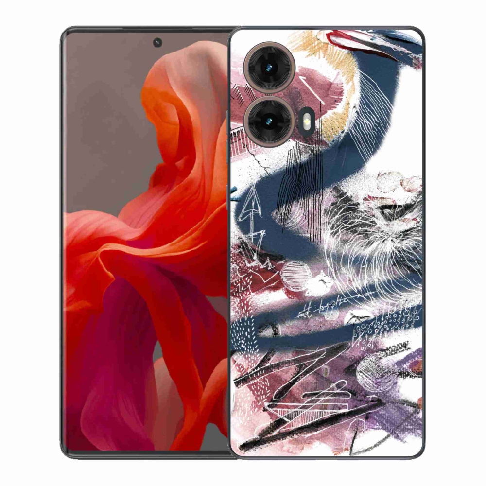 Gél borítás mmCase a Motorola Moto G85 5G készülékhez - absztrakt motívum 28