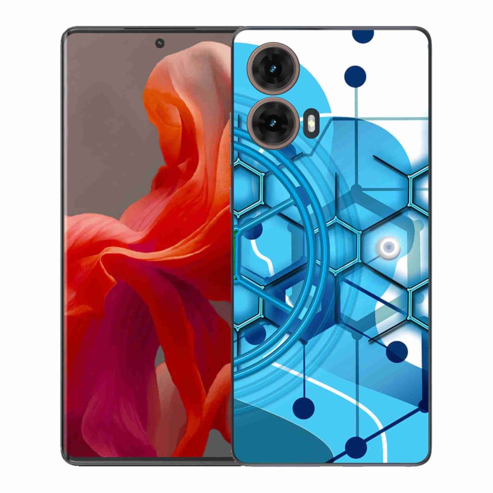 Zselés borítás mmCase Motorola Moto G85 5G - absztrakt mintázat 2